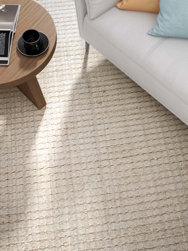 Cable Modern Wool Rug
